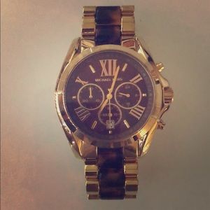 MICHAELKORS Bradshaw Chronograph Tortoise Watch
